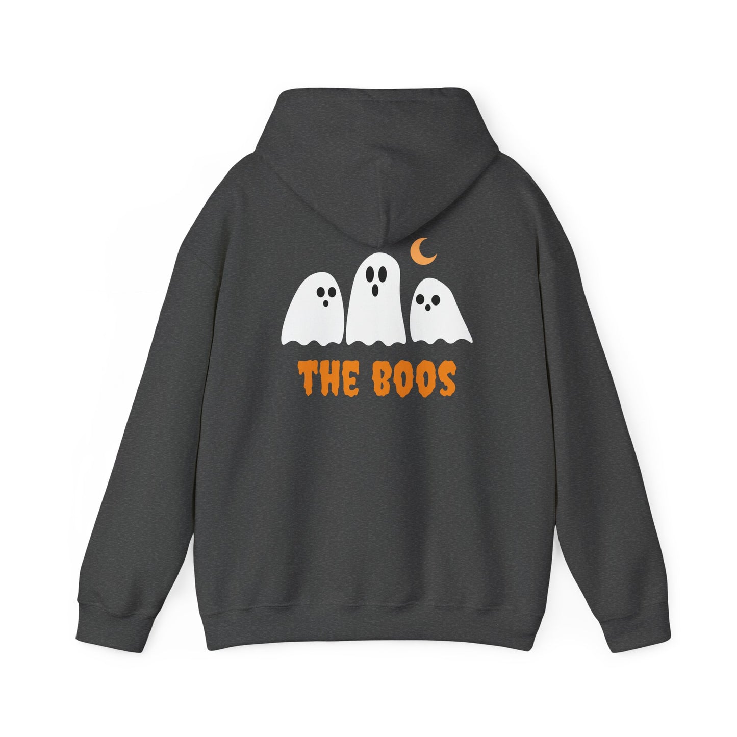 Spooky Halloween Hoodie, Unisex Sweatshirt for Fall Celebrations, Cozy Ghost Design, Perfect for Trick-or-Treating, Halloween Parties, Gifts