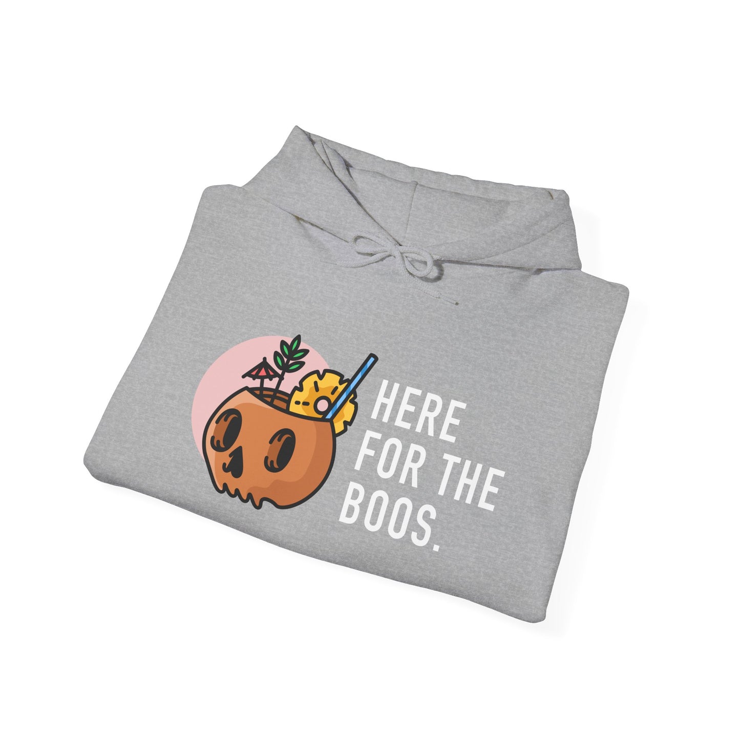 Spooky Halloween Hoodie, Unisex Sweatshirt for Fall Celebrations, Cozy Ghost Design, Perfect for Trick-or-Treating, Halloween Parties, Gifts