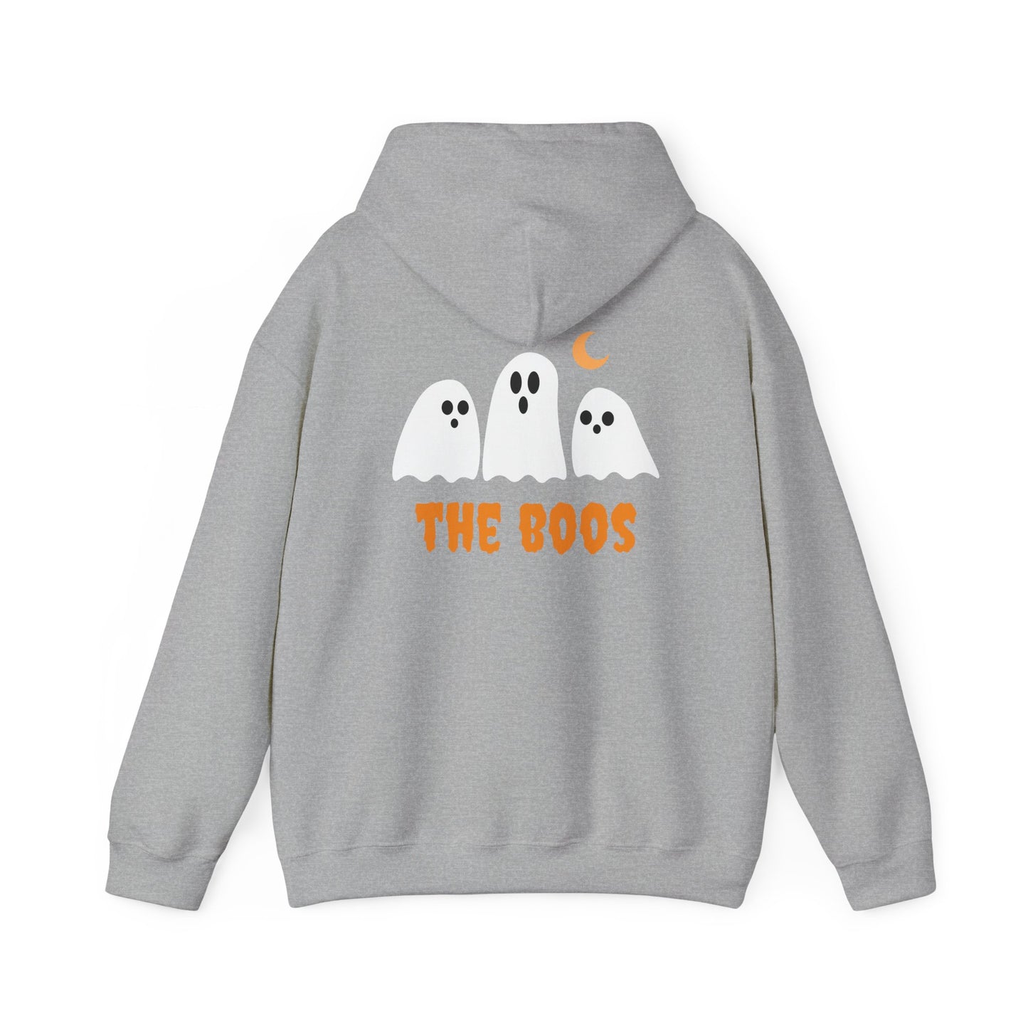 Spooky Halloween Hoodie, Unisex Sweatshirt for Fall Celebrations, Cozy Ghost Design, Perfect for Trick-or-Treating, Halloween Parties, Gifts