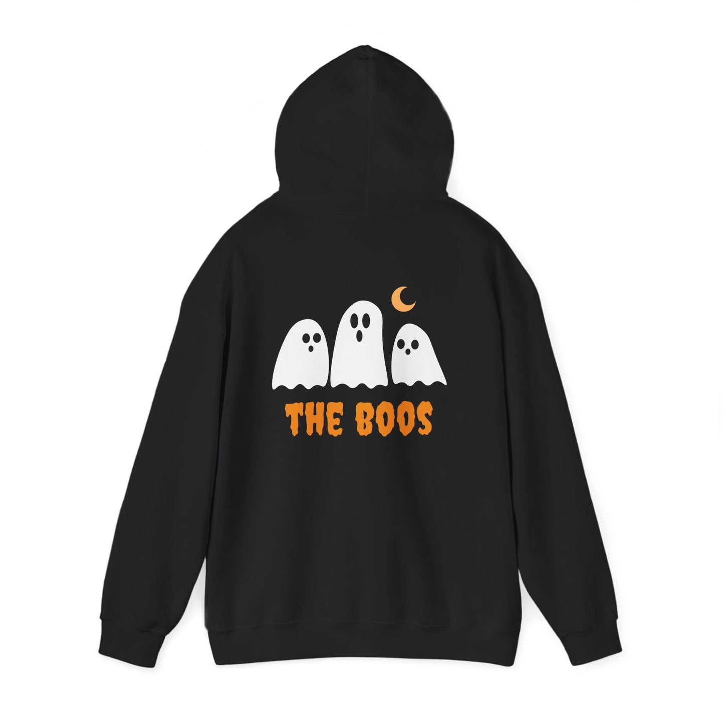 Spooky Halloween Hoodie, Unisex Sweatshirt for Fall Celebrations, Cozy Ghost Design, Perfect for Trick-or-Treating, Halloween Parties, Gifts