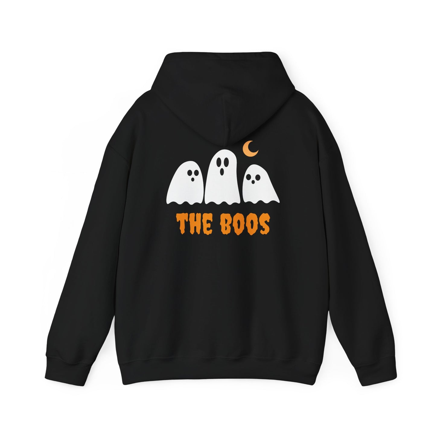 Spooky Halloween Hoodie, Unisex Sweatshirt for Fall Celebrations, Cozy Ghost Design, Perfect for Trick-or-Treating, Halloween Parties, Gifts