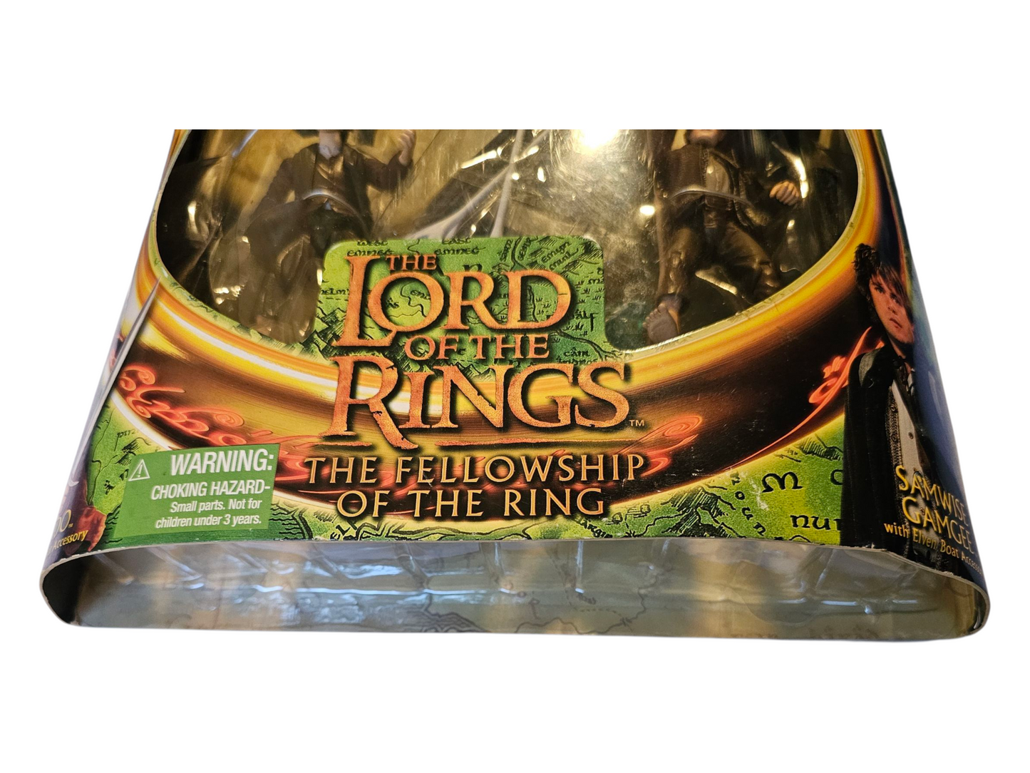 Lord of the Rings - Frodo and Samwise Gamgee with Elven Boat Accessory