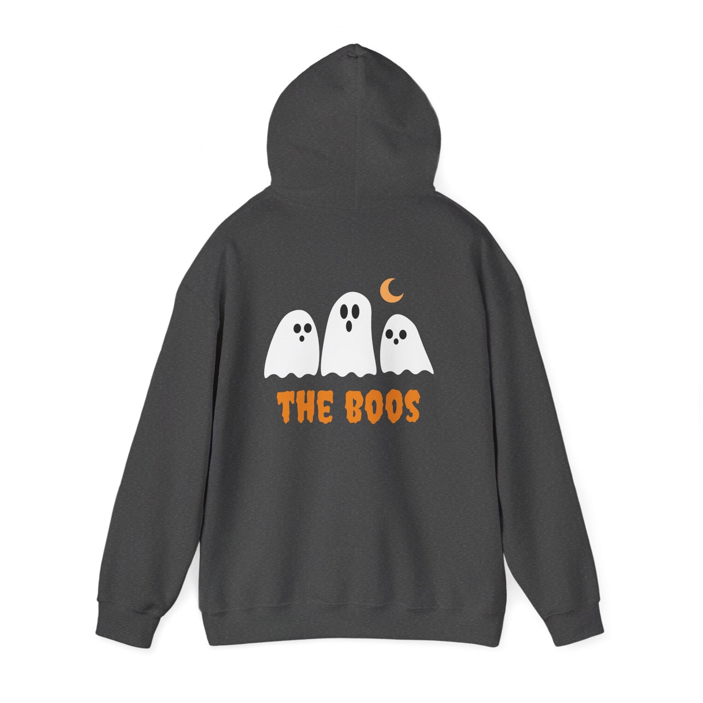 Spooky Halloween Hoodie, Unisex Sweatshirt for Fall Celebrations, Cozy Ghost Design, Perfect for Trick-or-Treating, Halloween Parties, Gifts