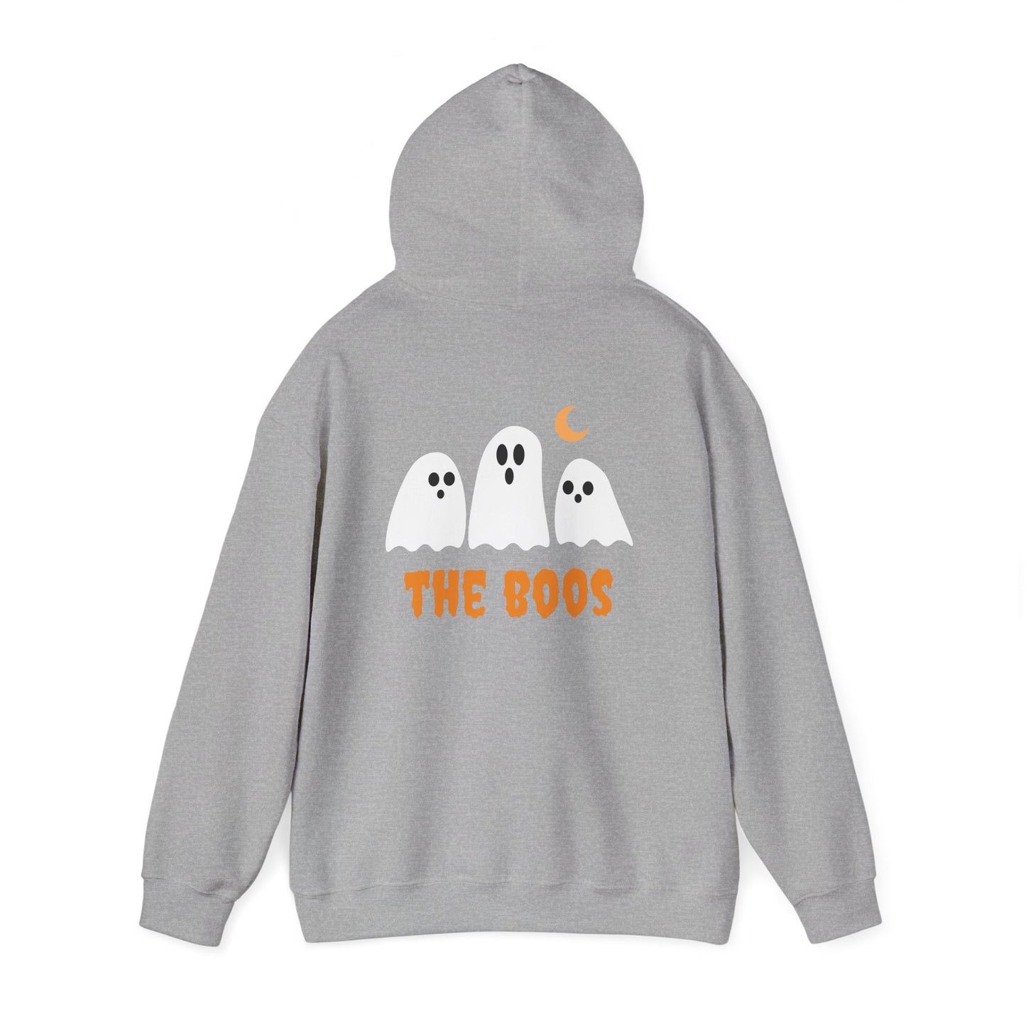Spooky Halloween Hoodie, Unisex Sweatshirt for Fall Celebrations, Cozy Ghost Design, Perfect for Trick-or-Treating, Halloween Parties, Gifts
