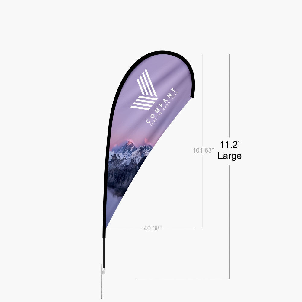 Tear Drop Flag small