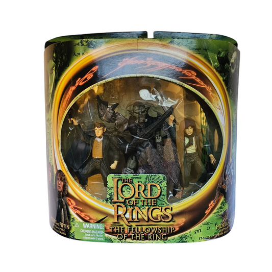 Lord of the Rings - Merry and Pippin Battle Attack Action set with Moria Mines Orc