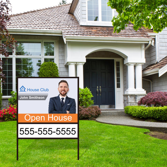 Real Estate Sign & Frame